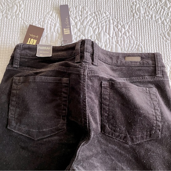 NWT Kut from the Kloth brown corduroy “Farrah” Baby Bootleg pants - Picture 7 of 14